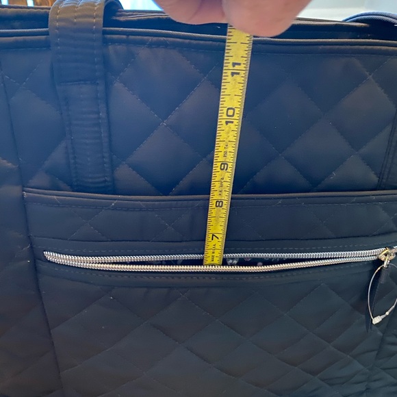 New Black Vera Bradley bag. Never been used. Shoulder or tote offers welcome - Picture 4 of 15